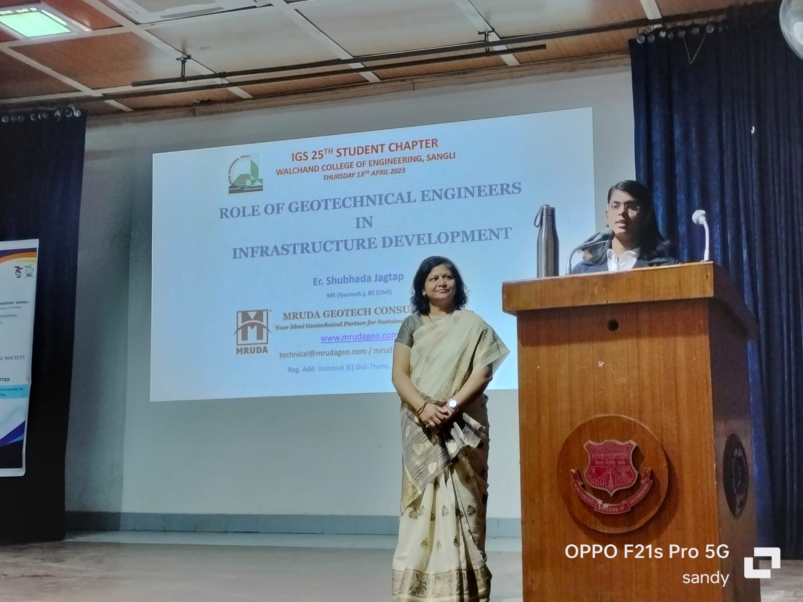 Award at Young Engineers Conference