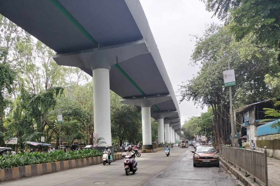 Mumbai Metro 4 project photograph