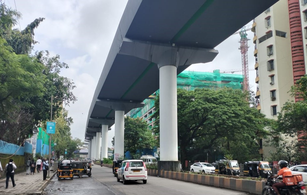 Mumbai Metro 4 project photograph