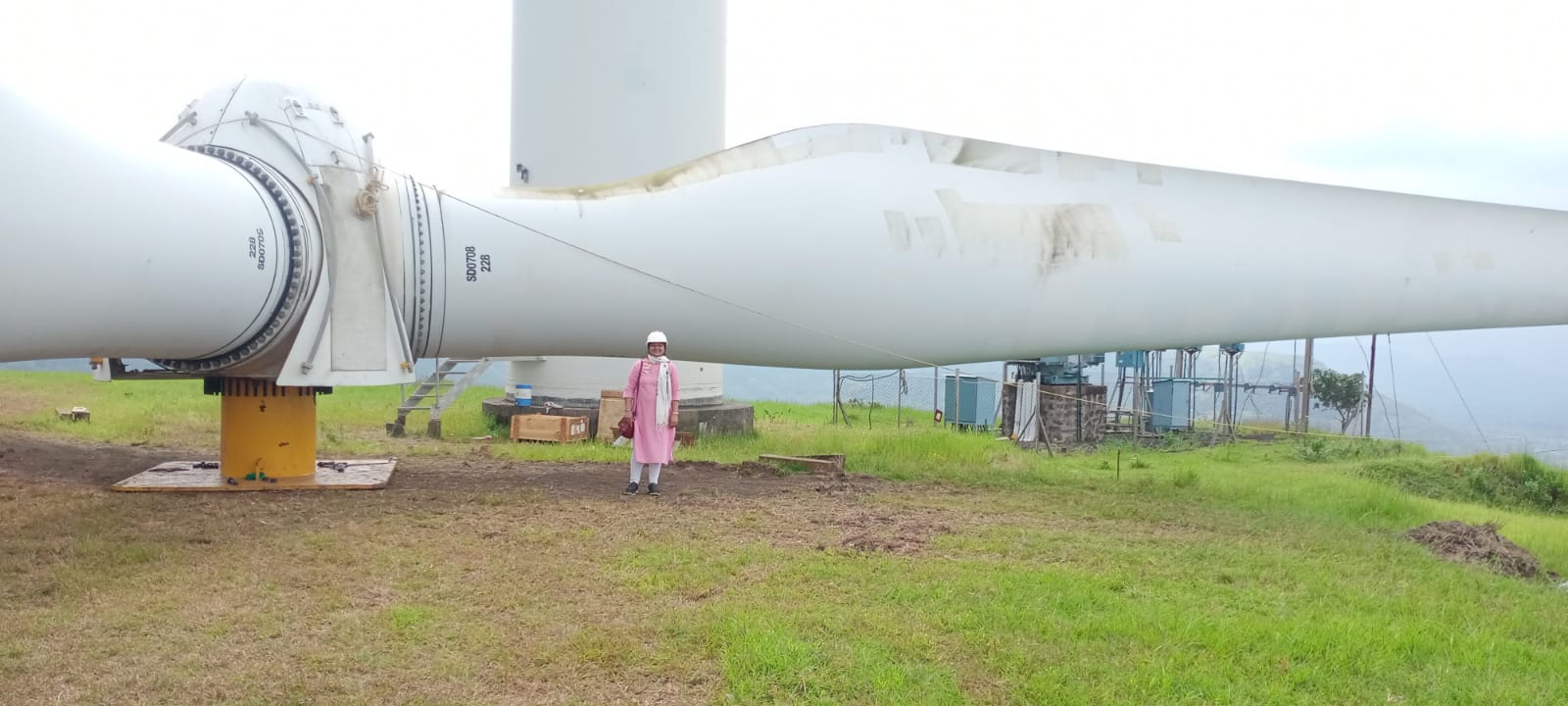 WindMill Project Patan site photograph