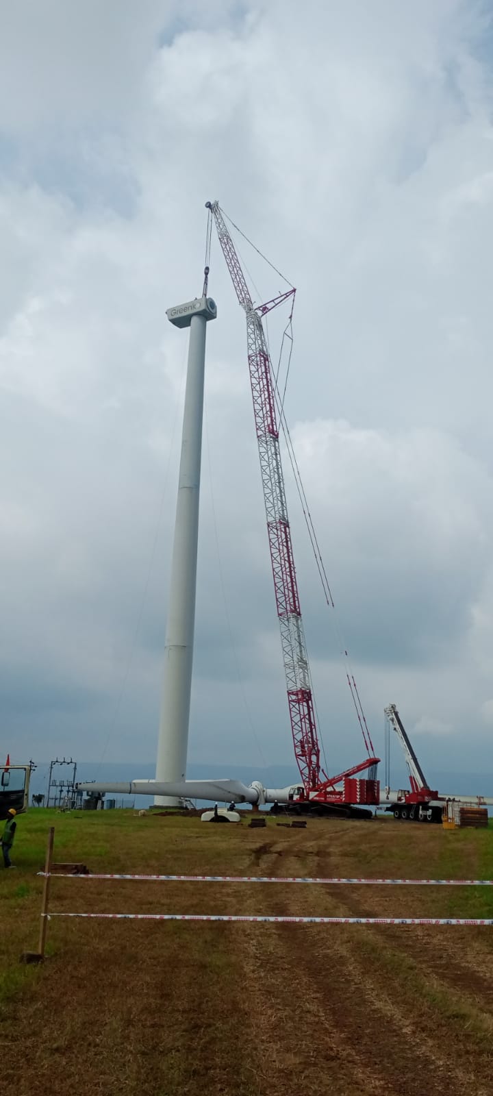 WindMill Project Patan site photograph